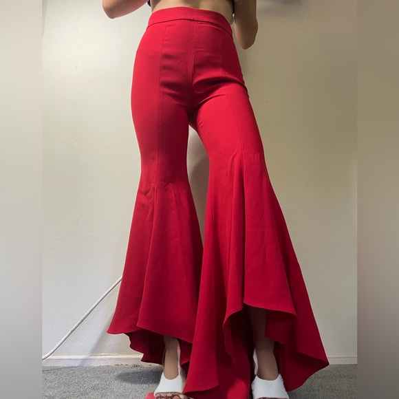 Stunning Ruffle flare pants - Picture 1 of 1